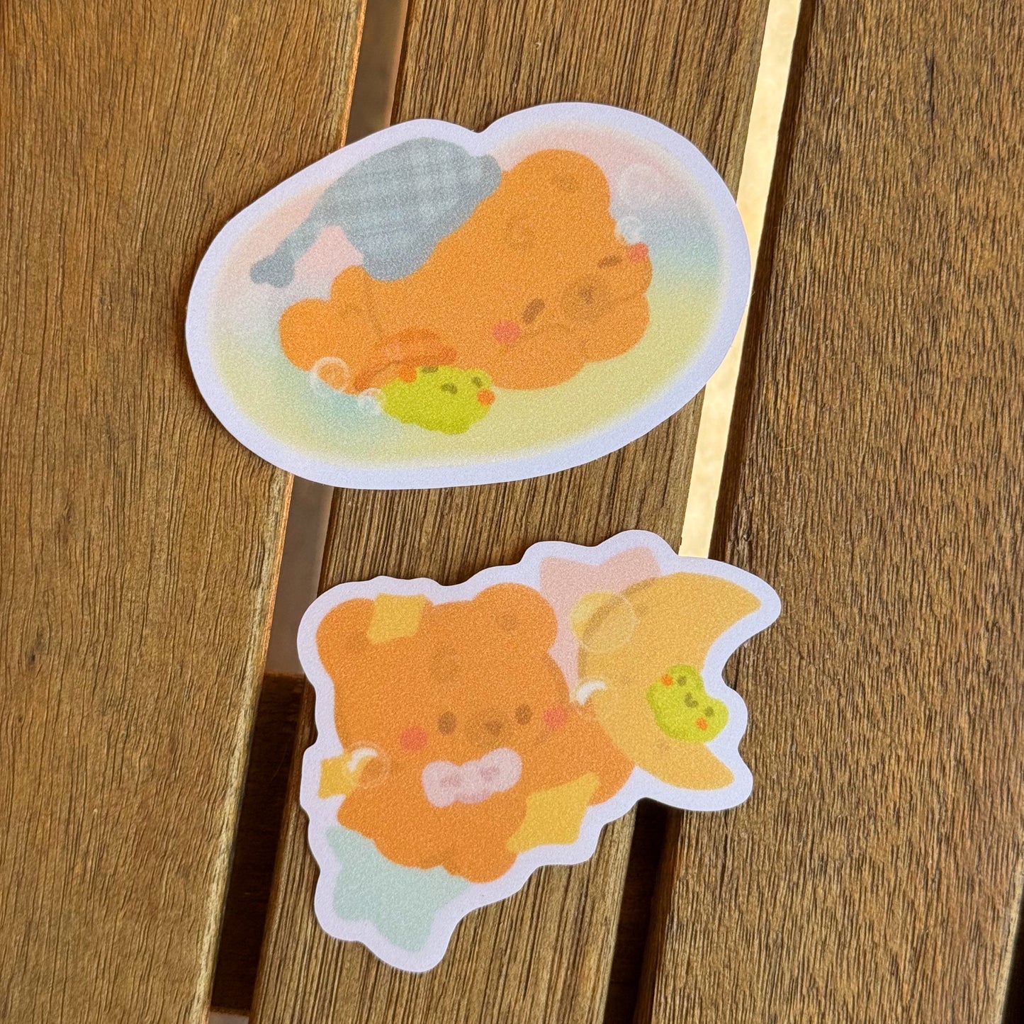 Dreamy Arlo Shiny Vinyl Stickers