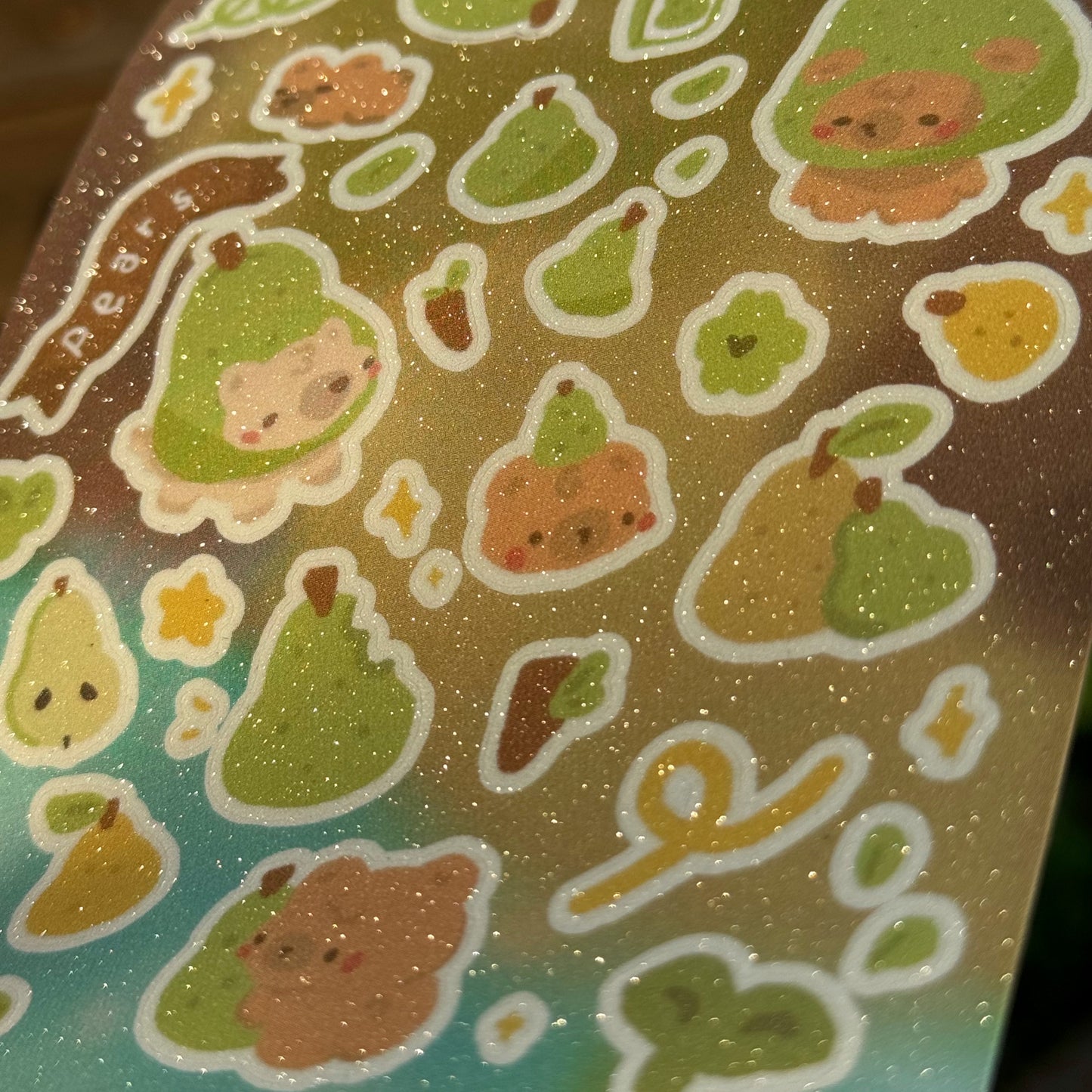 PEAR - Vinyl Sticker Sheet