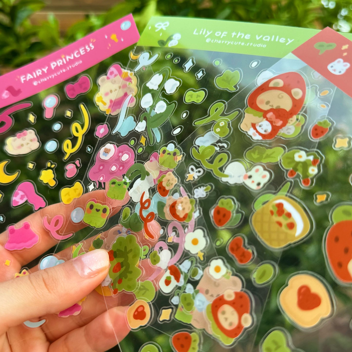 Fairy Princess - Clear Sticker Sheet