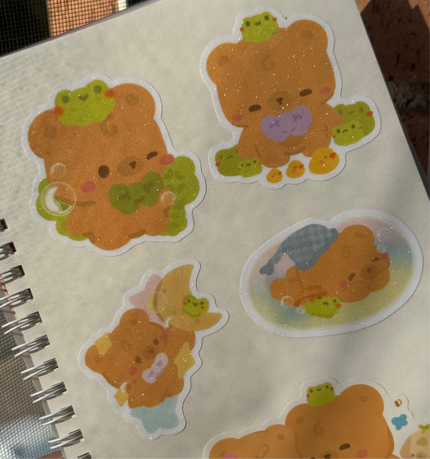 Dreamy Arlo Shiny Vinyl Stickers