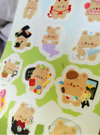 Arlo's Costumes - Vinyl Sticker Sheet
