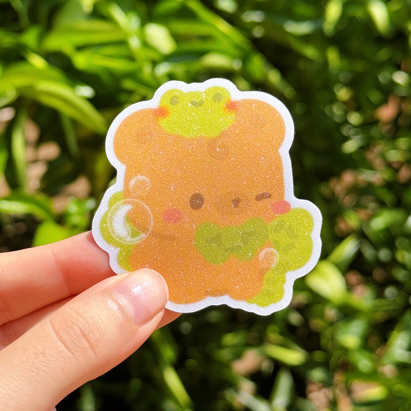 Lucky Arlo Shiny Vinyl Stickers