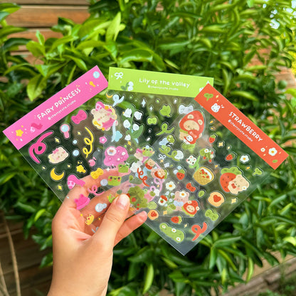 Fairy Princess - Clear Sticker Sheet