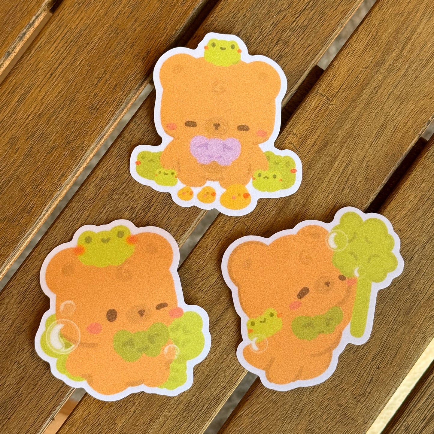 Lucky Arlo Shiny Vinyl Stickers