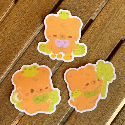 Lucky Arlo Shiny Vinyl Stickers