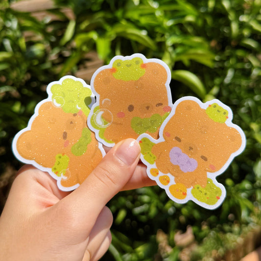 Lucky Arlo Shiny Vinyl Stickers