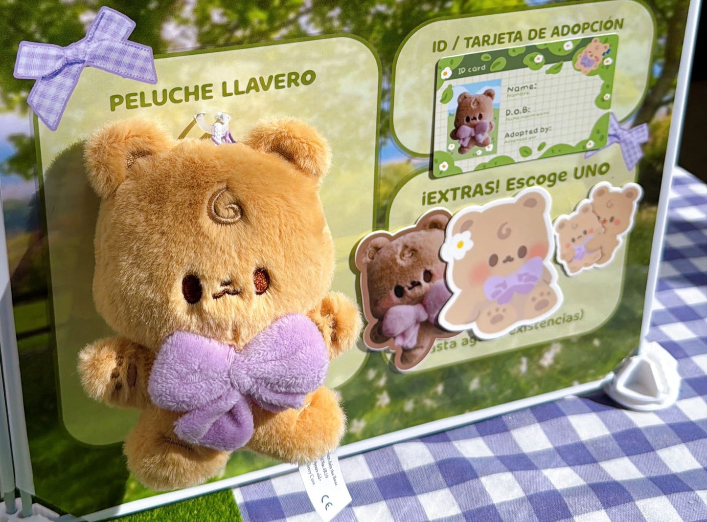 Arlo the Baby Bear - Plushie Keychain