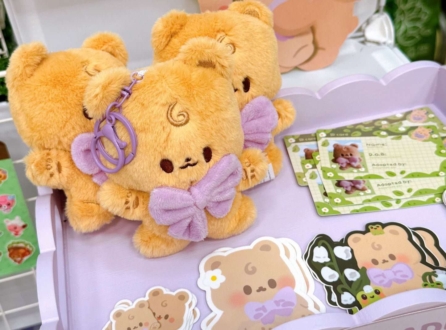 Arlo the Baby Bear - Plushie Keychain