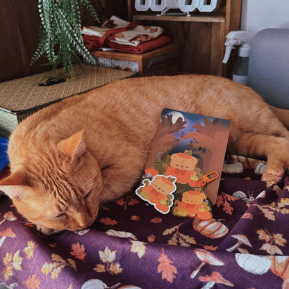 Pumpkin Arlo - Keychain