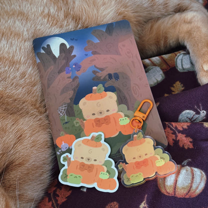 Pumpkin Arlo - Keychain