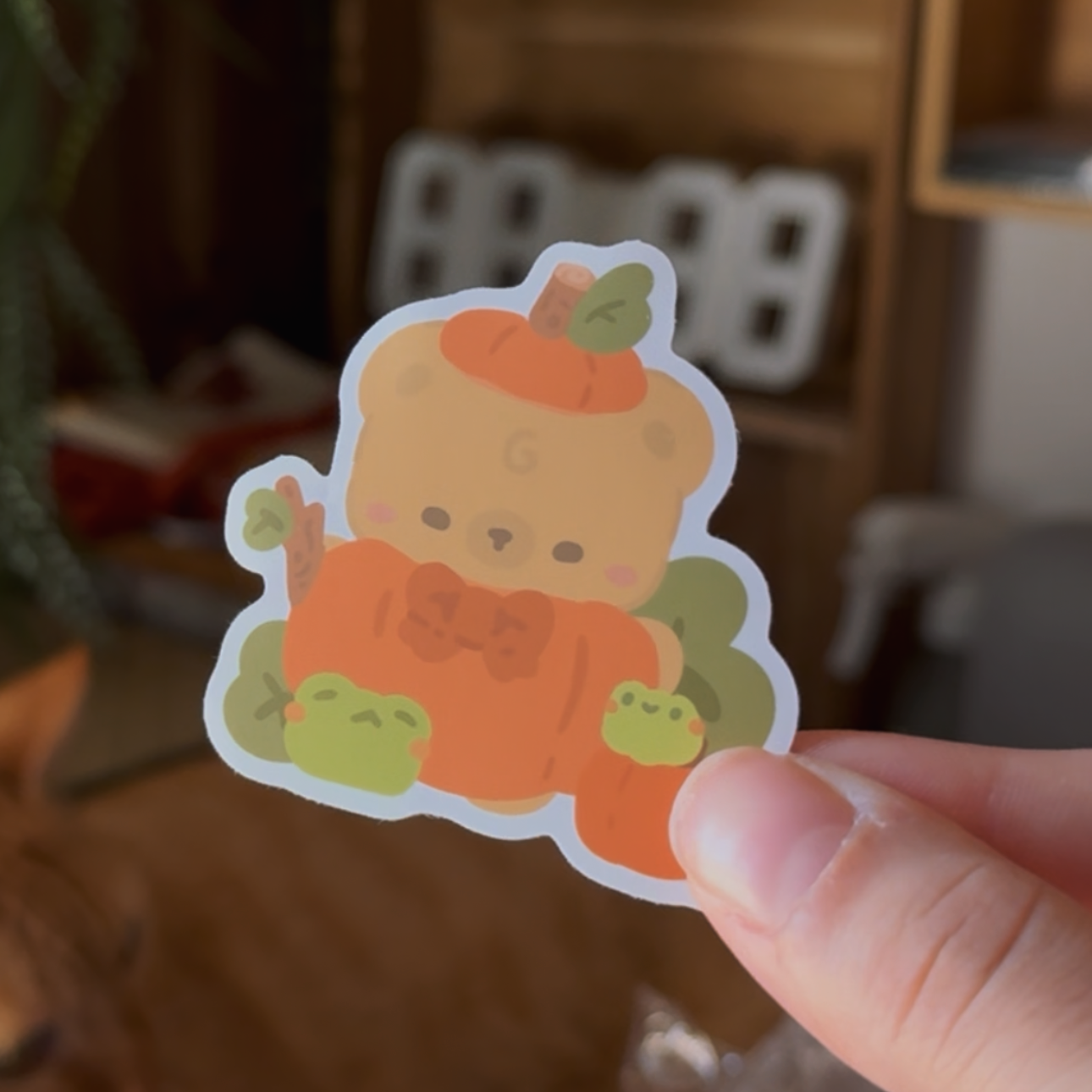 Pumpkin Arlo - Vinyl Sticker