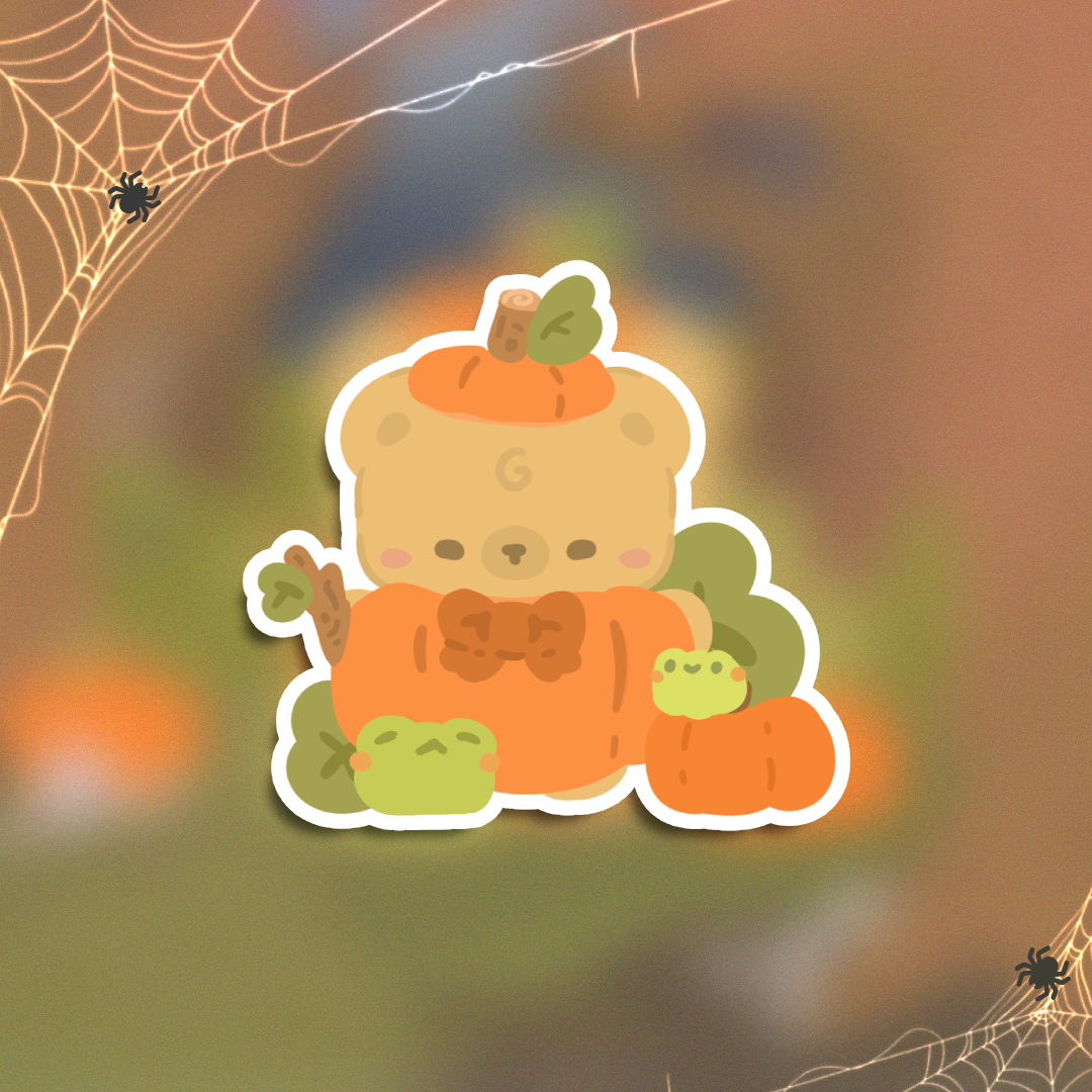 Pumpkin Arlo - Vinyl Sticker